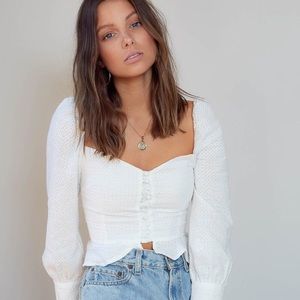 Style addict jean top